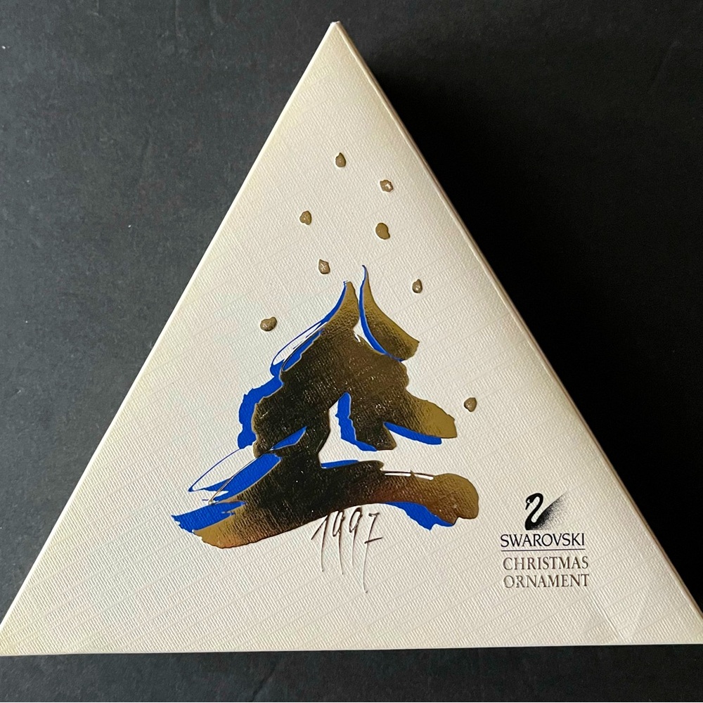 Swarovski‎ 1997 Christmas Snowflake Ornament